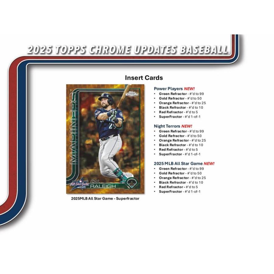 MLB 2025 TOPPS CHROME UPDATES JUMBO[1ボックス] |  | 04