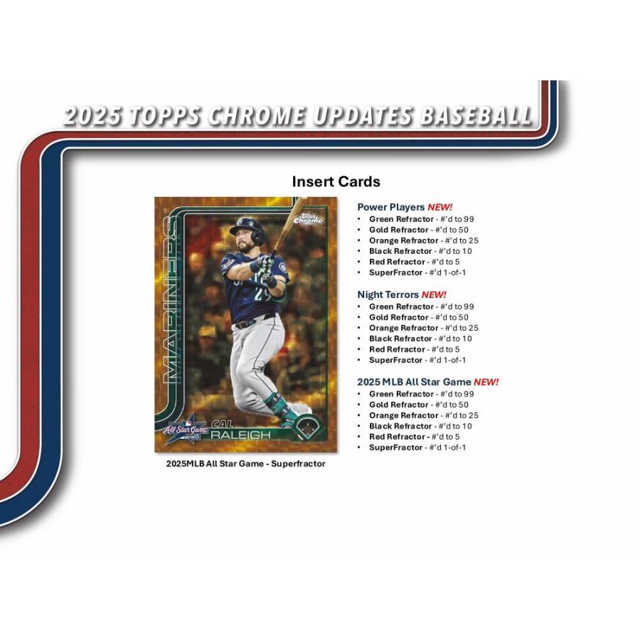 MLB 2025 TOPPS CHROME UPDATES VALUE BOX[1ボックス] |  | 04
