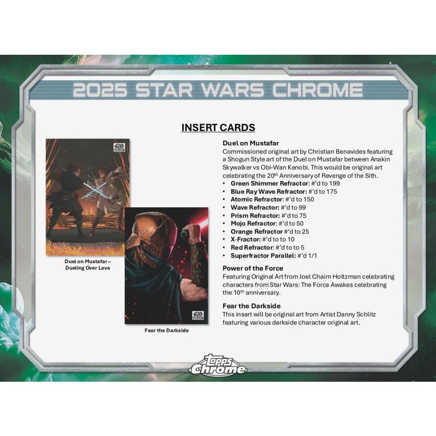TOPPS 2025 STAR WARS CHROME GALAXY HOBBY[1ボックス] |  | 03