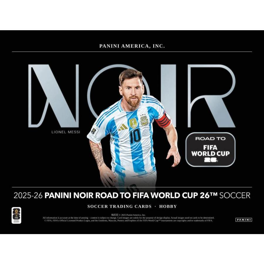 SOCCER 2025-26 PANINI NOIR ROAD TO WORLD CUP HOBBY | サッカー 2025-26 パニーニ ノワール ロード・トゥ・ワールドカップ ホビー[1ボックス] |  | 01