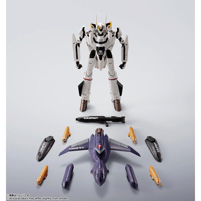 【HI-METAL R】VF-OSフェニックス(ロイ・フォッカー機) + QF-2200D-B ゴースト『マクロスゼロ』新品 塗装済み可動フィギュア[1個] |  | 04