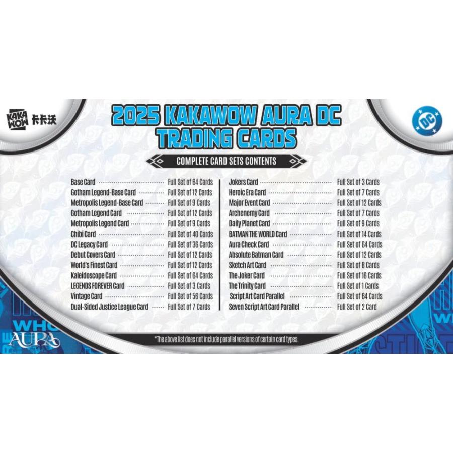 2025 KAKAWOW AURA DC TRADING CARDS[1ボックス] |  | 02