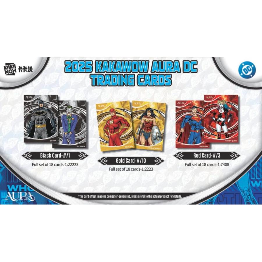 2025 KAKAWOW AURA DC TRADING CARDS | オーラ DC[1ボックス] : カード