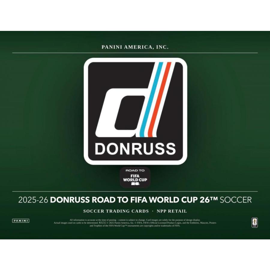 SOCCER 2025-26 PANINI DONRUSS ROAD TO WORLD CUP BLASTER[1ボックス] | 