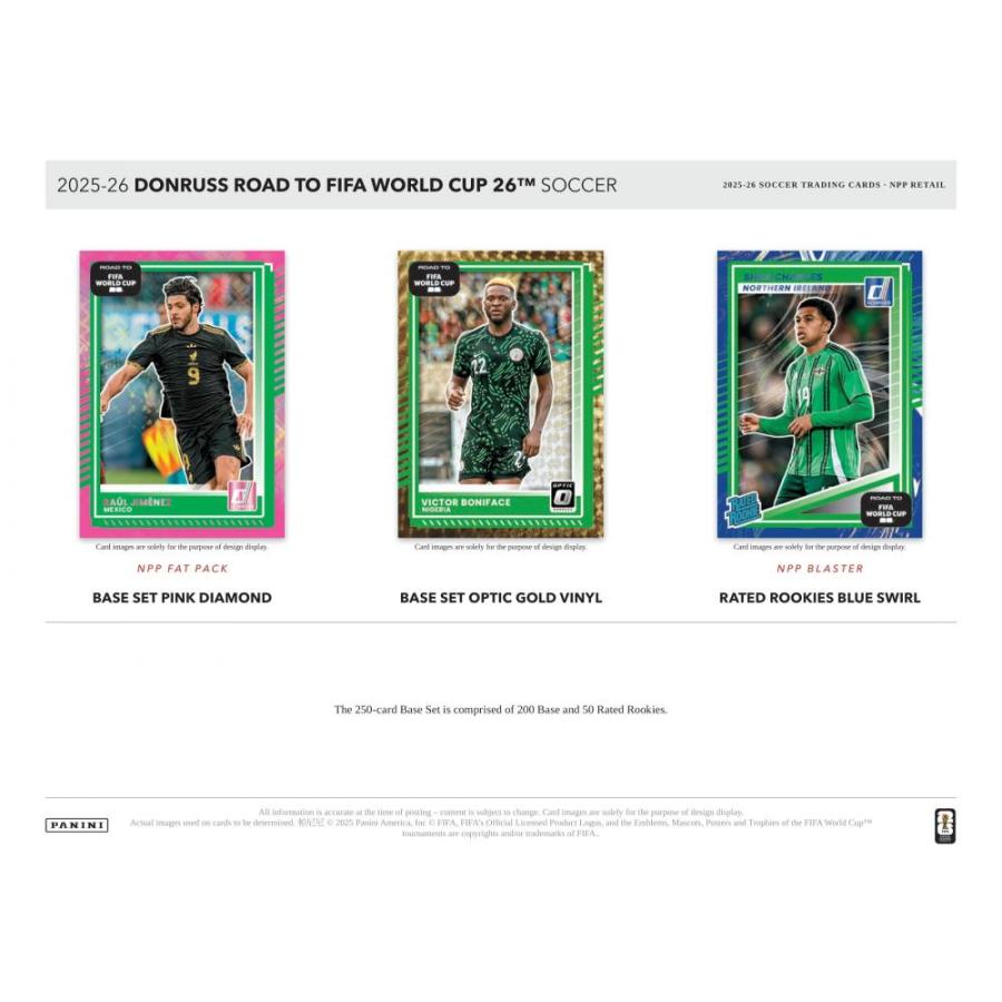 SOCCER 2025-26 PANINI DONRUSS ROAD TO WORLD CUP BLASTER[1ボックス] |  | 01