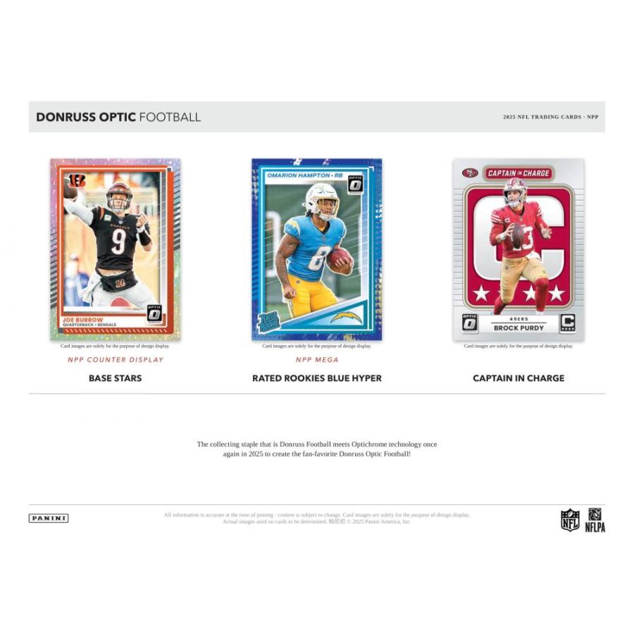 NFL 2025 PANINI DONRUSS OPTIC MEGA BOX[1ボックス] |  | 01