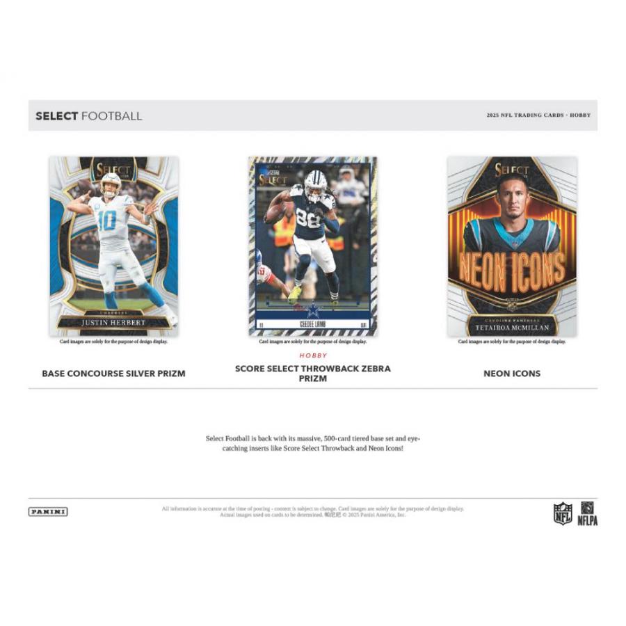 NFL 2025 PANINI SELECT FOOTBALL HOBBY[1ボックス] |  | 02