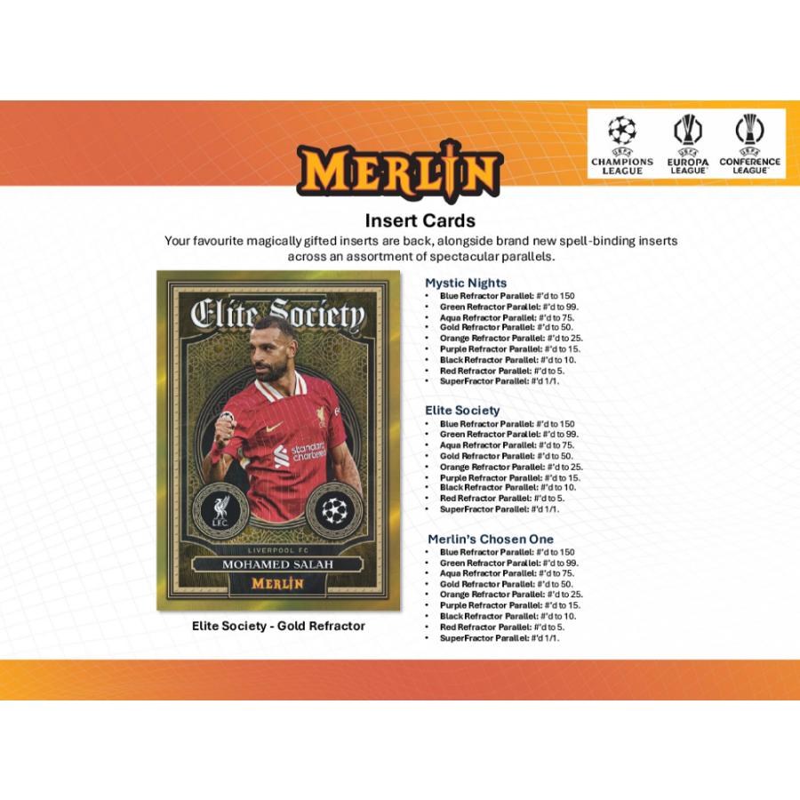SOCCER 2024-25 TOPPS UCC MERLIN CHROME HOBBY[1ボックス] |  | 03