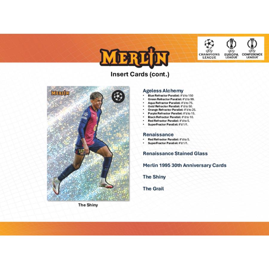 SOCCER 2024-25 TOPPS UCC MERLIN CHROME HOBBY[1ボックス] |  | 04