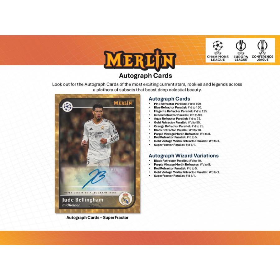 SOCCER 2024-25 TOPPS UCC MERLIN CHROME HOBBY[1ボックス] |  | 05