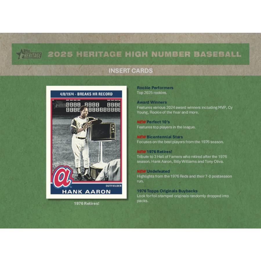 MLB 2025 TOPPS HELITAGE HIGH NUMBER HOBBY[1ボックス] |  | 03