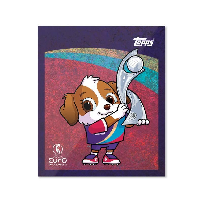 SOCCER 2025 TOPPS EURO WOMEN'S STICKERS ALBUM PACKS(1A1bum+3Packs)[1ボックス] |  | 01