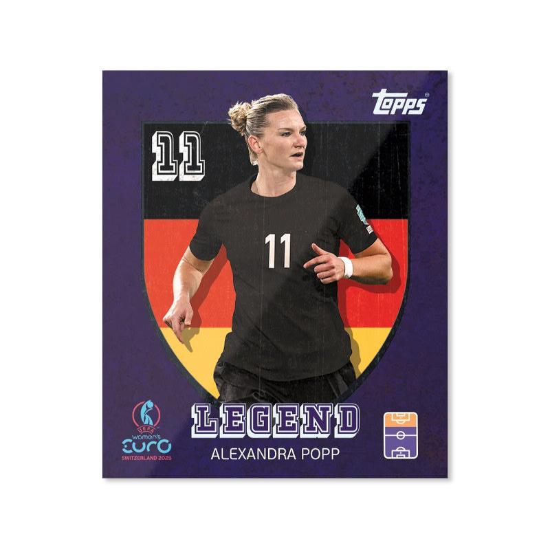 SOCCER 2025 TOPPS EURO WOMEN'S STICKERS ALBUM PACKS(1A1bum+3Packs) | サッカー 2025 トップス ユーロ ウーマンズ ステッカーアルバムパック(…[1ボックス] |  | 04