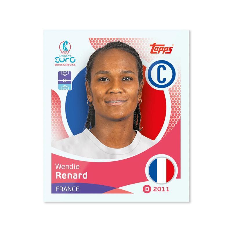 SOCCER 2025 TOPPS EURO WOMEN'S STICKERS ALBUM PACKS(1A1bum+3Packs)[1ボックス] |  | 05