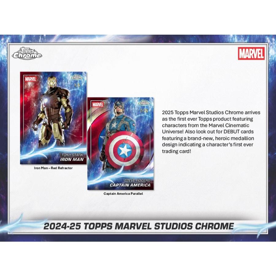 TOPPS 2024-25 MARVEL STUDIOS CHROME VALUE BOX[1ボックス] |  | 01