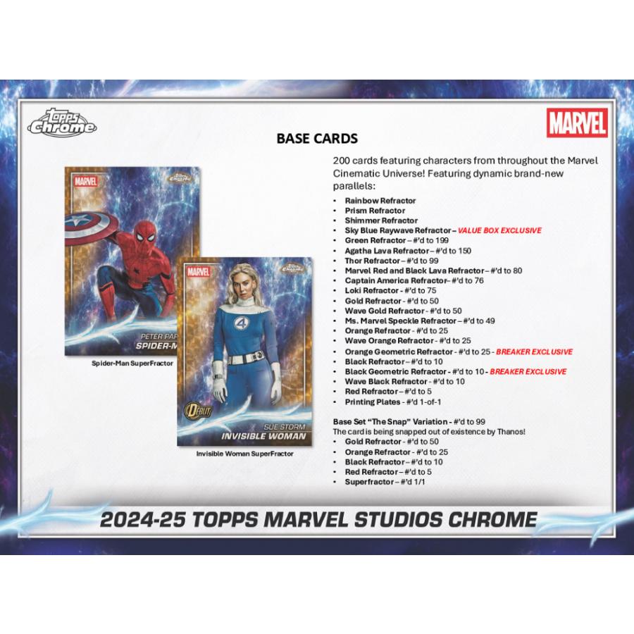 TOPPS 2024-25 MARVEL STUDIOS CHROME VALUE BOX[1ボックス] |  | 02