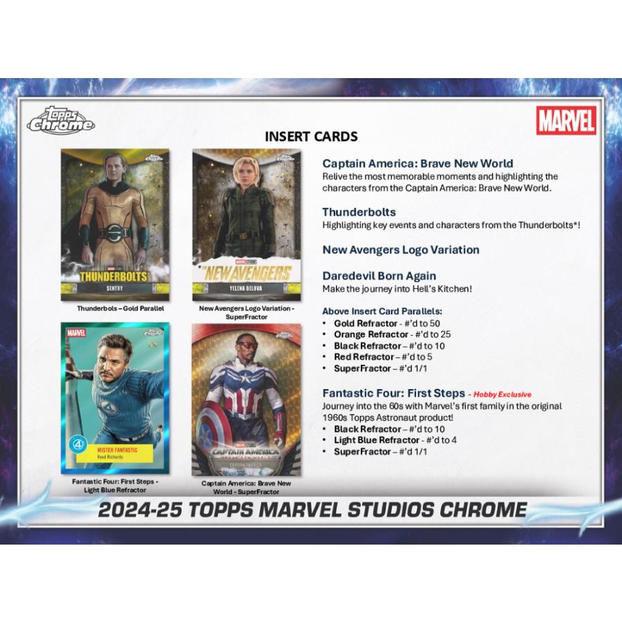 TOPPS 2024-25 MARVEL STUDIOS CHROME VALUE BOX[1ボックス] |  | 03