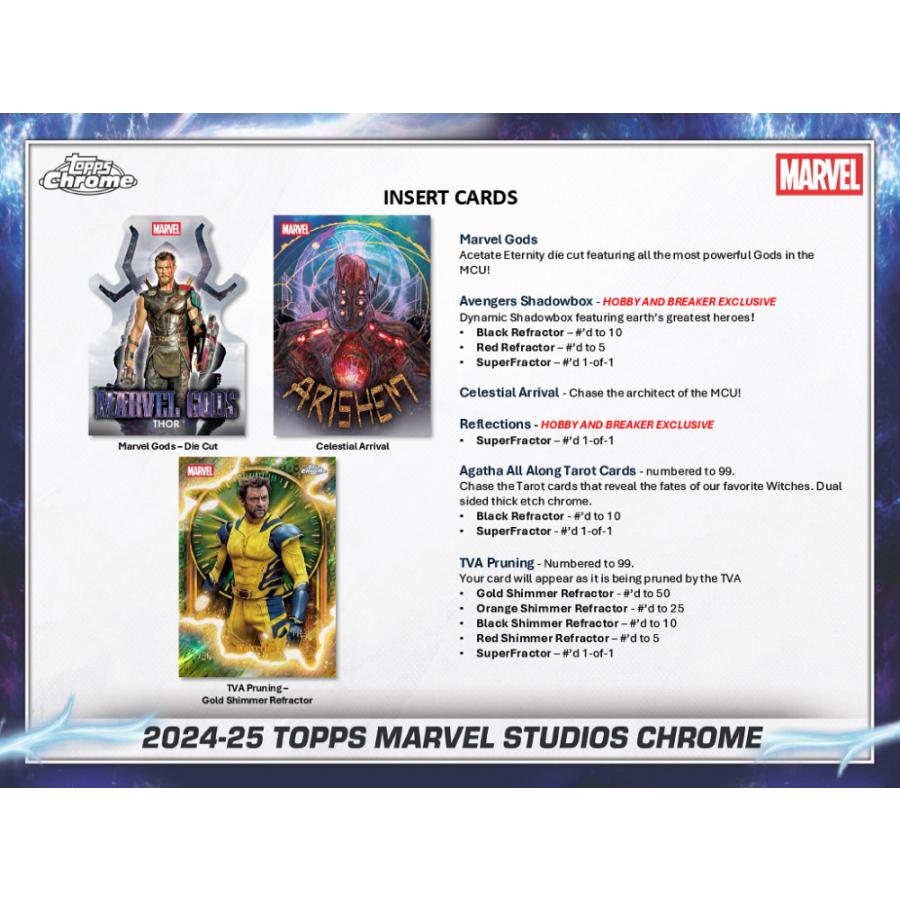 TOPPS 2024-25 MARVEL STUDIOS CHROME VALUE BOX[1ボックス] |  | 04