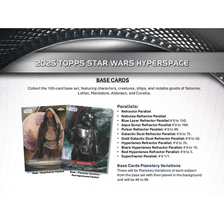 2025 TOPPS STAR WARS HYPERSPACE HOBBY[1ボックス] |  | 02