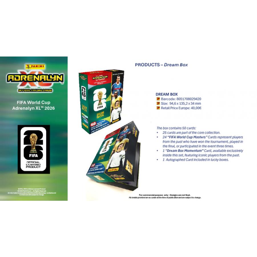 SOCCER 2026 PANINI ITALY ADRENALYN XL FIFA WORLD CUP DREAM BOX[1ボックス] |  | 05