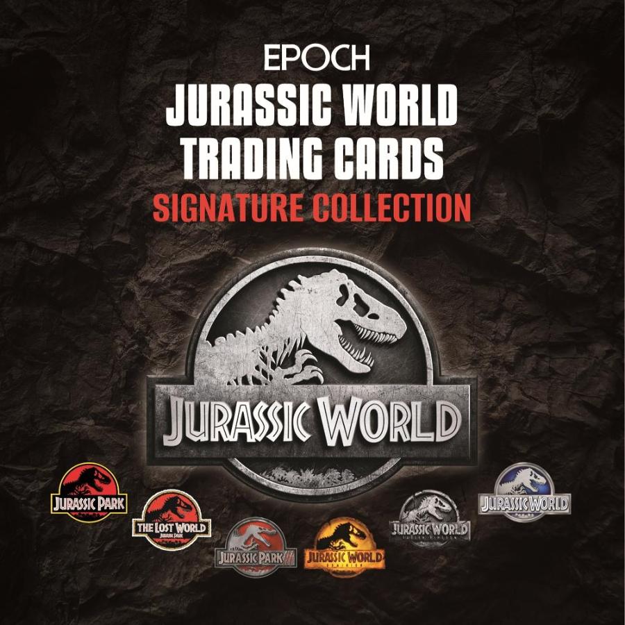 ◆予約◆EPOCH JURASSIC WORLD TRADING CARDS SIGNATURE COLLECTION[1ボックス] | 
