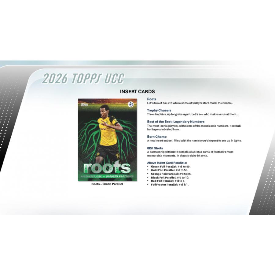 SOCCER 2025-26 TOPPS UEFA CLUB COMPETITIONS HOBBY[1ボックス] |  | 02