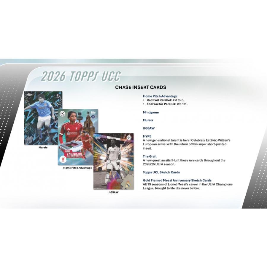 SOCCER 2025-26 TOPPS UEFA CLUB COMPETITIONS HOBBY[1ボックス] |  | 03