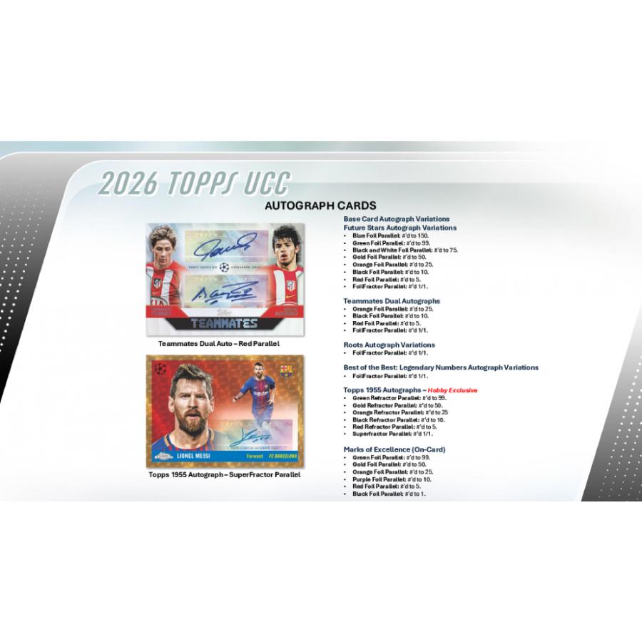 SOCCER 2025-26 TOPPS UEFA CLUB COMPETITIONS HOBBY[1ボックス] |  | 04