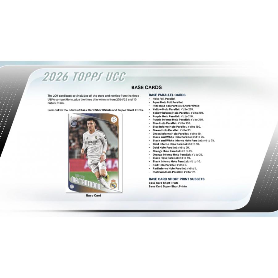 SOCCER 2025-26 TOPPS UEFA CLUB COMPETITIONS VALUE BOX[1ボックス] |  | 02