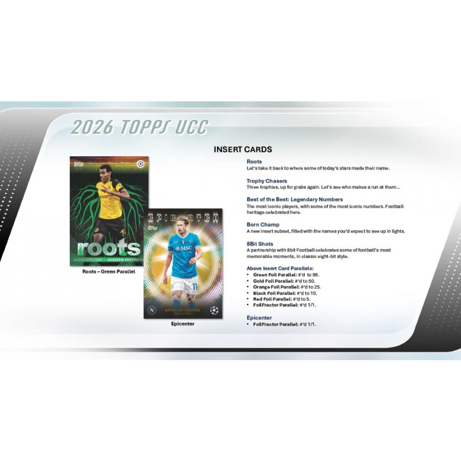SOCCER 2025-26 TOPPS UEFA CLUB COMPETITIONS VALUE BOX[1ボックス] |  | 03