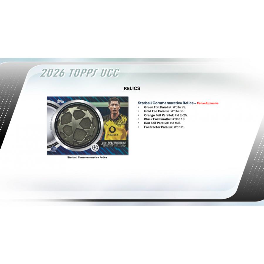 SOCCER 2025-26 TOPPS UEFA CLUB COMPETITIONS VALUE BOX[1ボックス] |  | 05