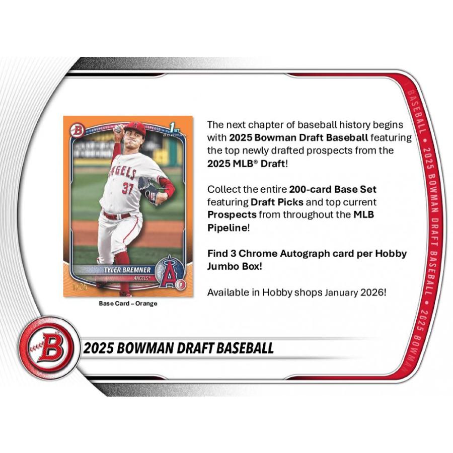 MLB 2025 TOPPS BOWMAN DRAFT HOBBY[1ボックス] |  | 01