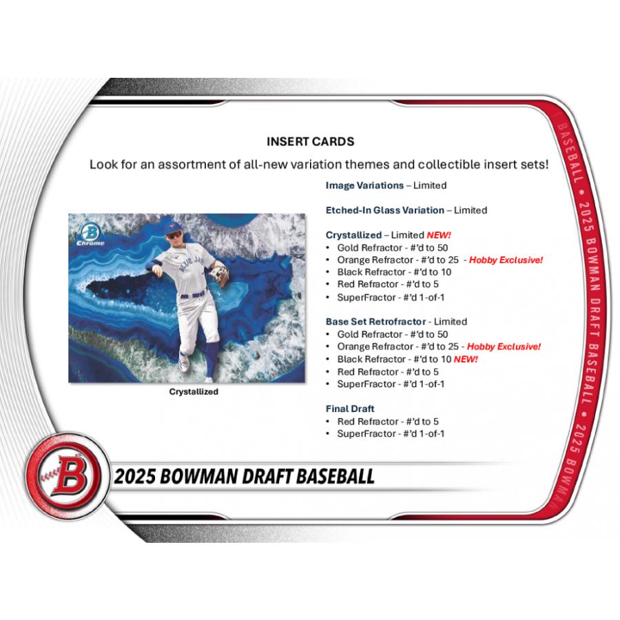 MLB 2025 TOPPS BOWMAN DRAFT HOBBY[1ボックス] |  | 03