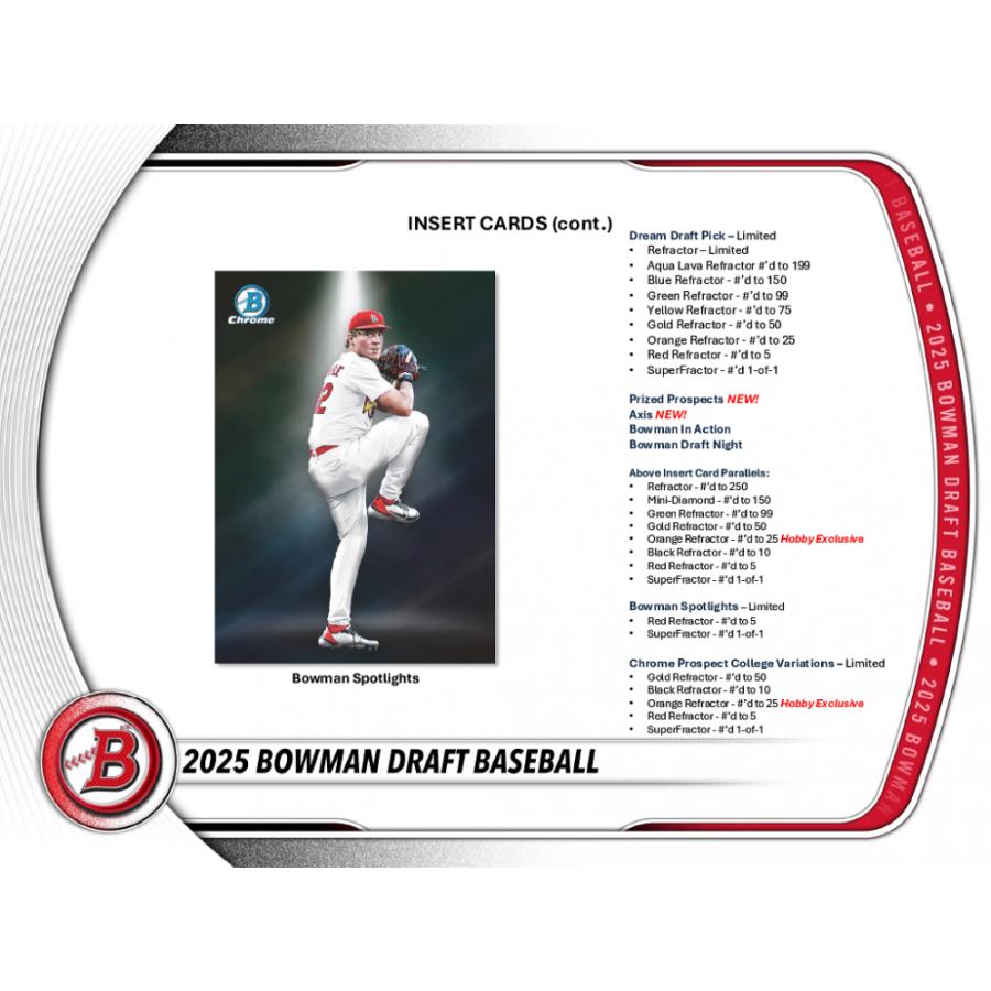 MLB 2025 TOPPS BOWMAN DRAFT HOBBY[1ボックス] |  | 04