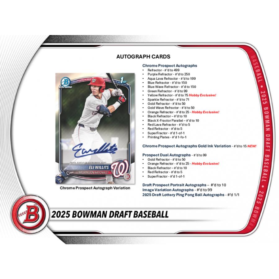 MLB 2025 TOPPS BOWMAN DRAFT HOBBY[1ボックス] |  | 05