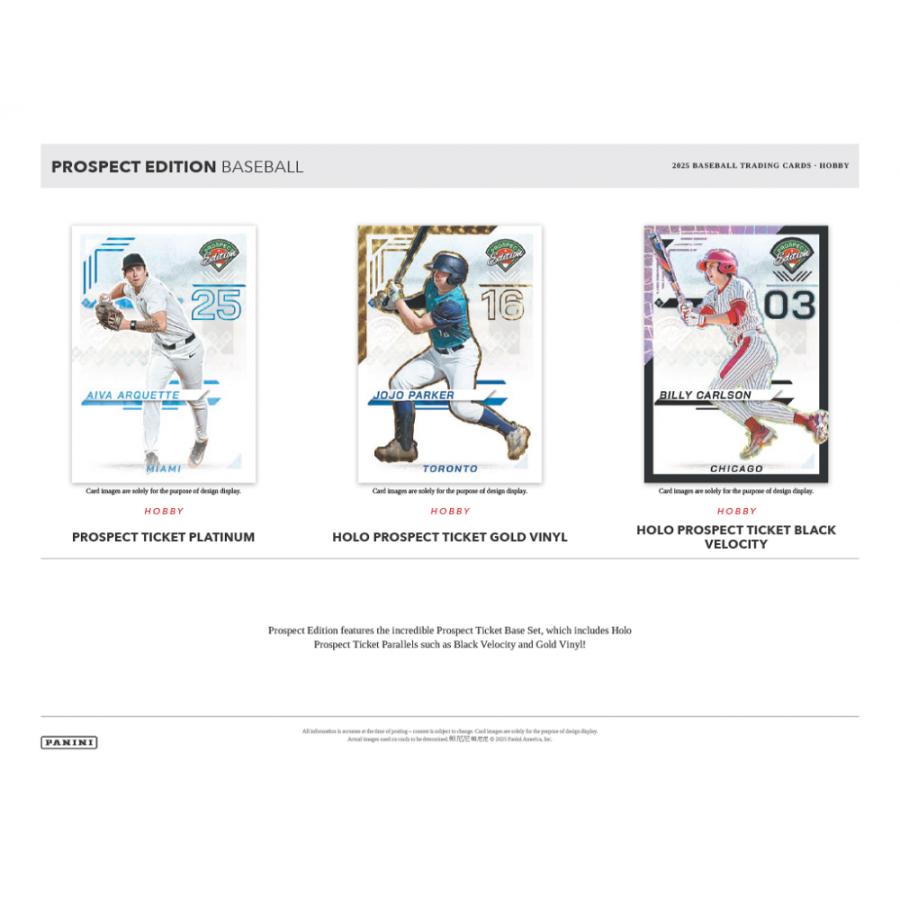 MLB 2025 PANINI PROSPECT EDITION HOBBY[1ボックス] |  | 02