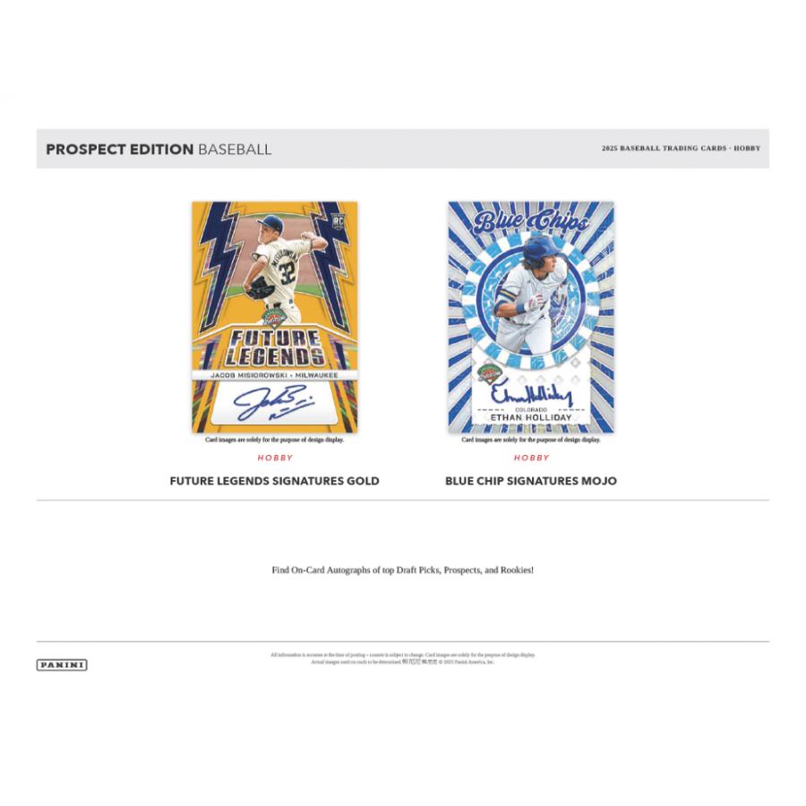 MLB 2025 PANINI PROSPECT EDITION HOBBY[1ボックス] |  | 03