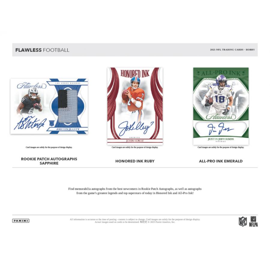 NFL 2025 PANINI FLAWLESS HOBBY | 2025 パニーニ フローレス フットボール ホビー[1ボックス] |  | 03