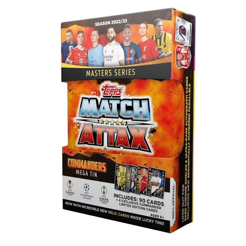 SOCCER 2022-23 TOPPS UEFA LEAGUE MATCH ATTAX (RED) MEGA TIN[1ボックス] | 