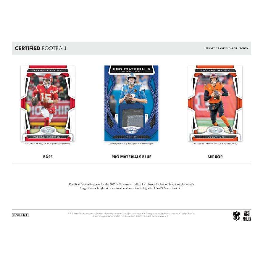 NFL 2025 PANINI CERTIFIED[1ボックス] |  | 02