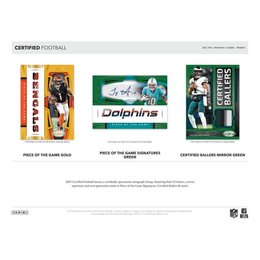 NFL 2025 PANINI CERTIFIED[1ボックス] |  | 03