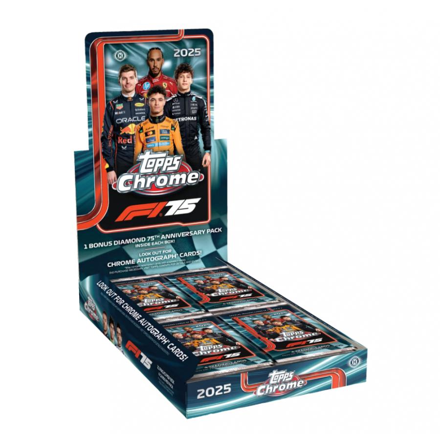 FORMULA 1 2025 TOPPS CHROME HOBBY[1ボックス] | 