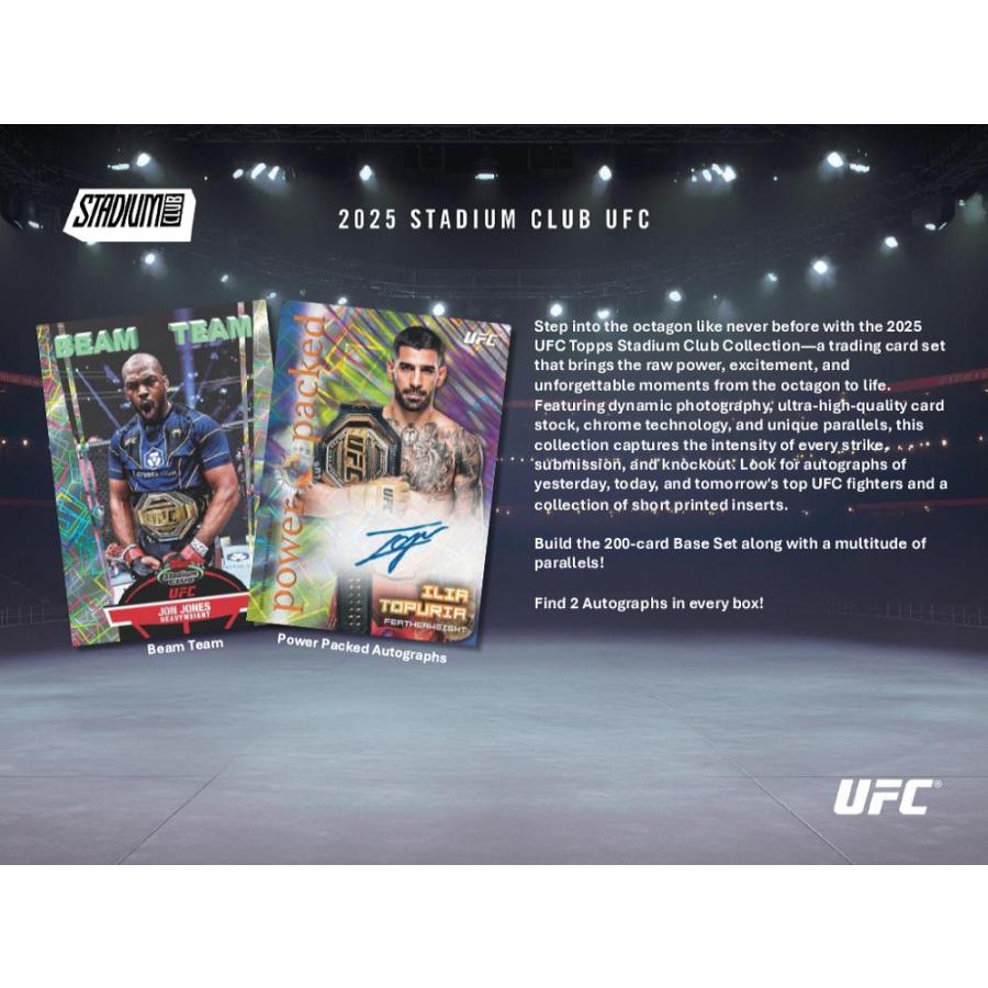 UFC 2025 TOPPS STADIUM CLUB HOBBY[1ボックス] |  | 01