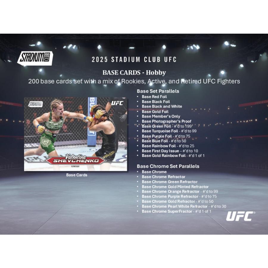 UFC 2025 TOPPS STADIUM CLUB HOBBY[1ボックス] |  | 02
