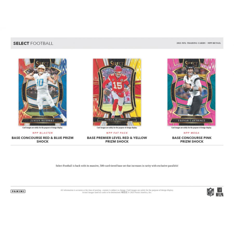 NFL 2025 PANINI SELECT MEGA BOX | 2025 パニーニ セレクト フットボール メガボックス[1ボックス] |  | 02