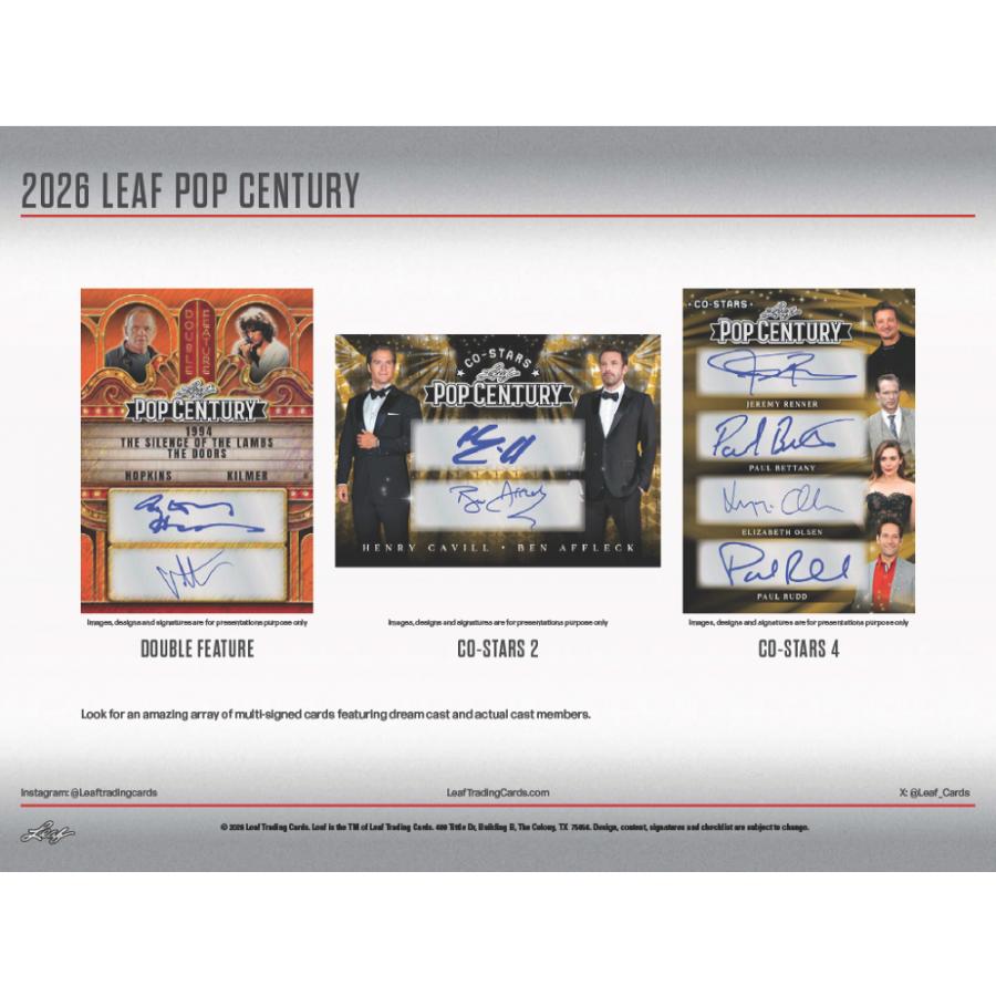 2026 LEAF POP CENTURY HOBBY[1ボックス] |  | 02