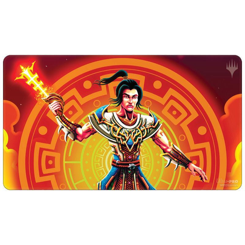 【返品・交換不可】Ultra・PRO MTG[The Lost Caverns of Ixalan (英題)]プレイマット(スタンダードサイズ)/V4/勇敢な旅人、ケラン(Kellan, Darin…[1個] | 