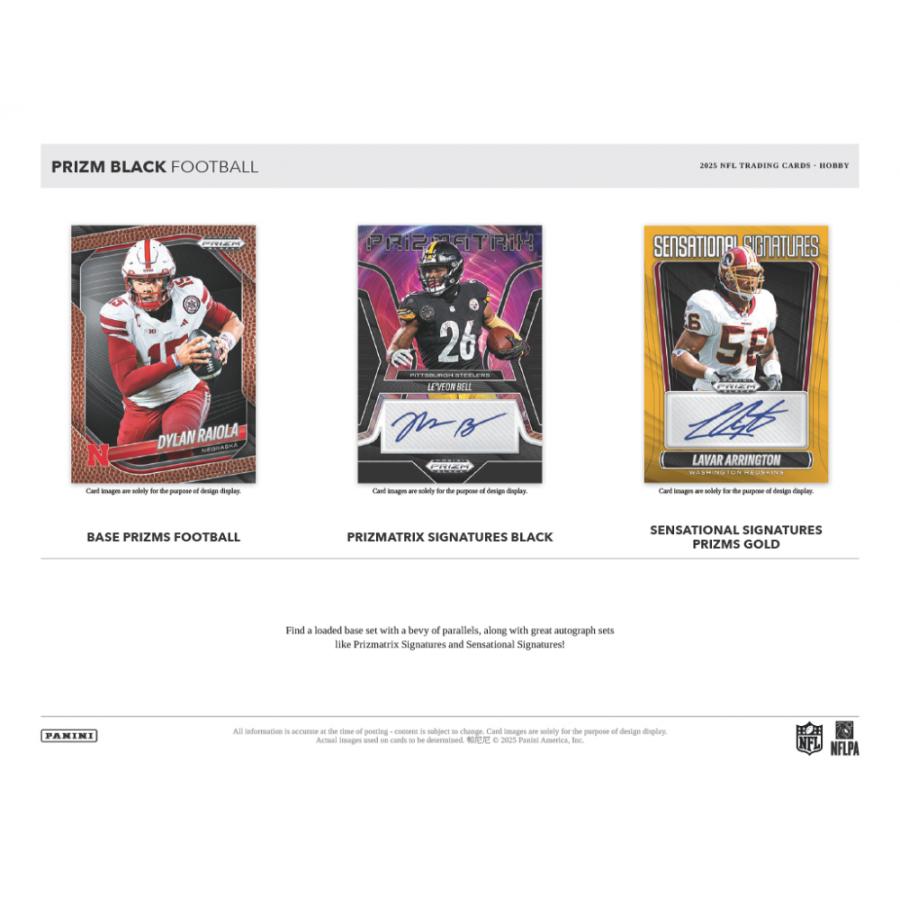 NFL 2025 PANINI PRIZM BLACK HOBBY | 2025 パニーニ プリズム・ブラック フットボール ホビー[1ボックス] |  | 02