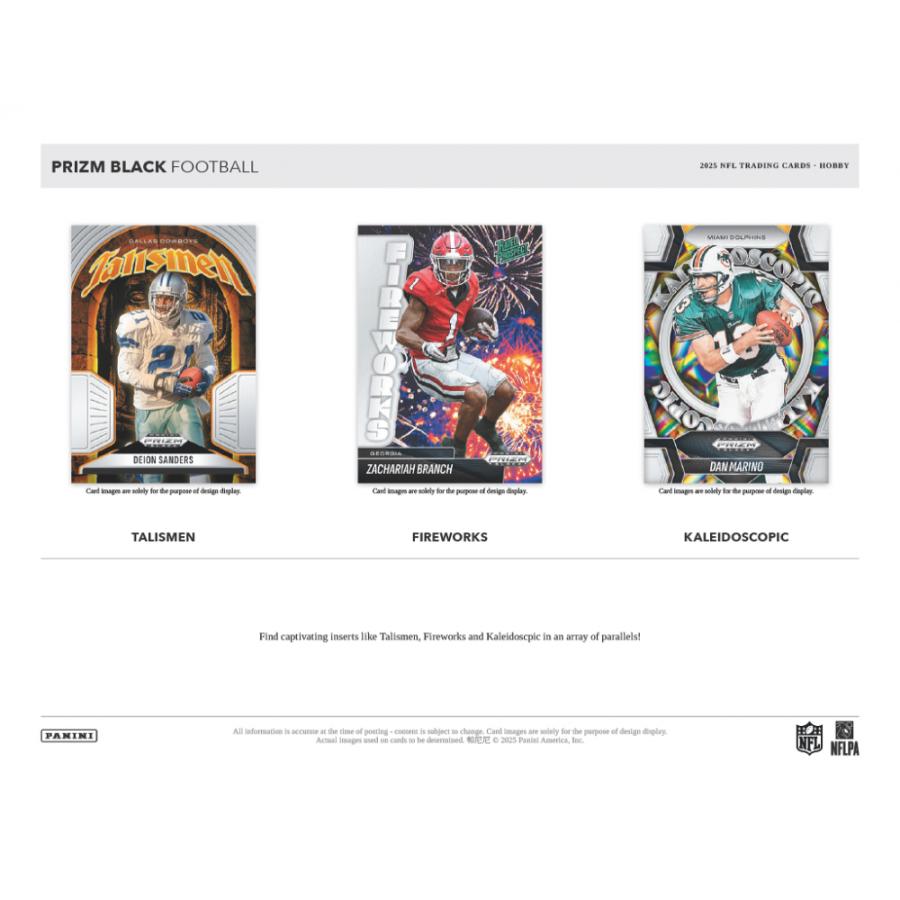 NFL 2025 PANINI PRIZM BLACK HOBBY | 2025 パニーニ プリズム・ブラック フットボール ホビー[1ボックス] |  | 03