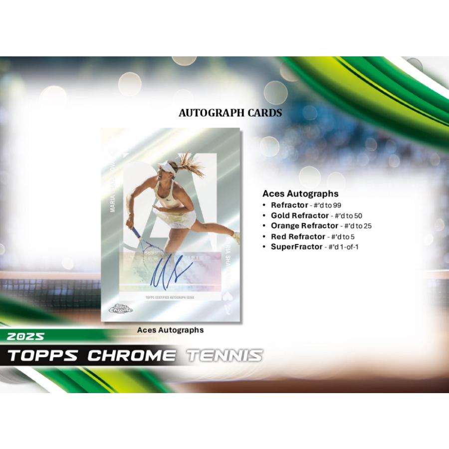 TENNIS 2025 TOPPS CHROME BREAKER DELIGHT | 2925 トップス クローム テニス ブレイカーデライト[1ボックス] |  | 04